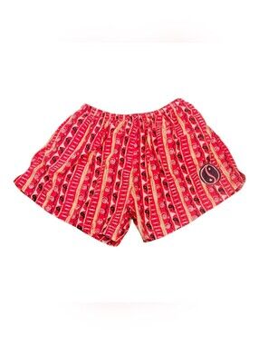 Vintage 90s T&C Neon Surf Swim Shorts - Sz L